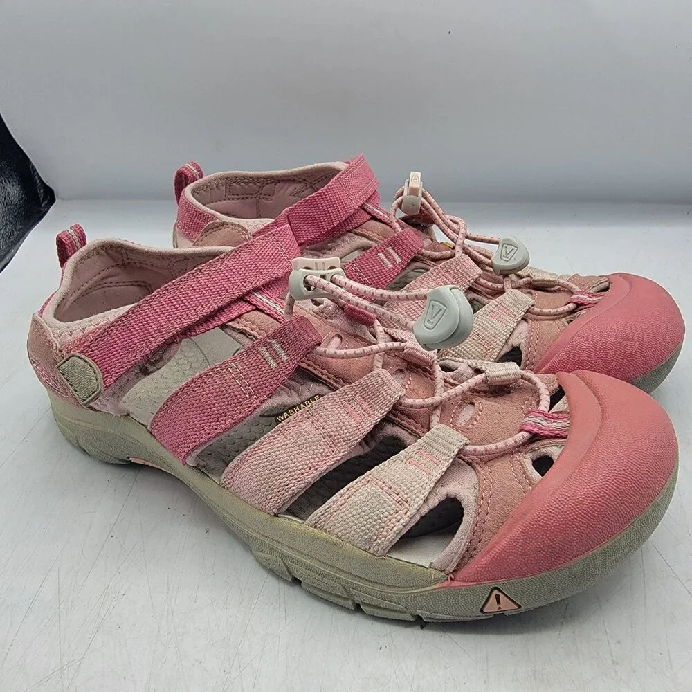 Keen Newport H2 Girls 6 Rapture Rose Powder Pink Closed Toe Sandals Washable